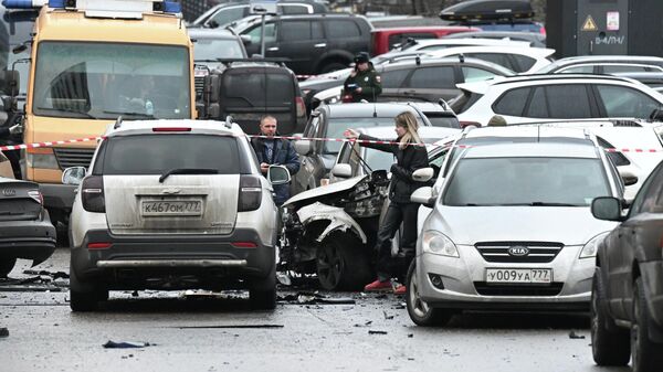 На юге Москвы взорвался автомобиль