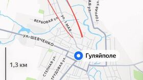 В Гуляйполе наши войска взяли под контроль всю улицу 1 Мая вплоть до перекрестка с ул