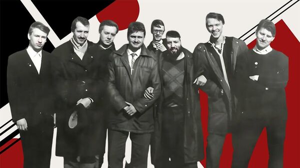 Участники II сбора Политического лицея. Третий справа - К. Сумнительный