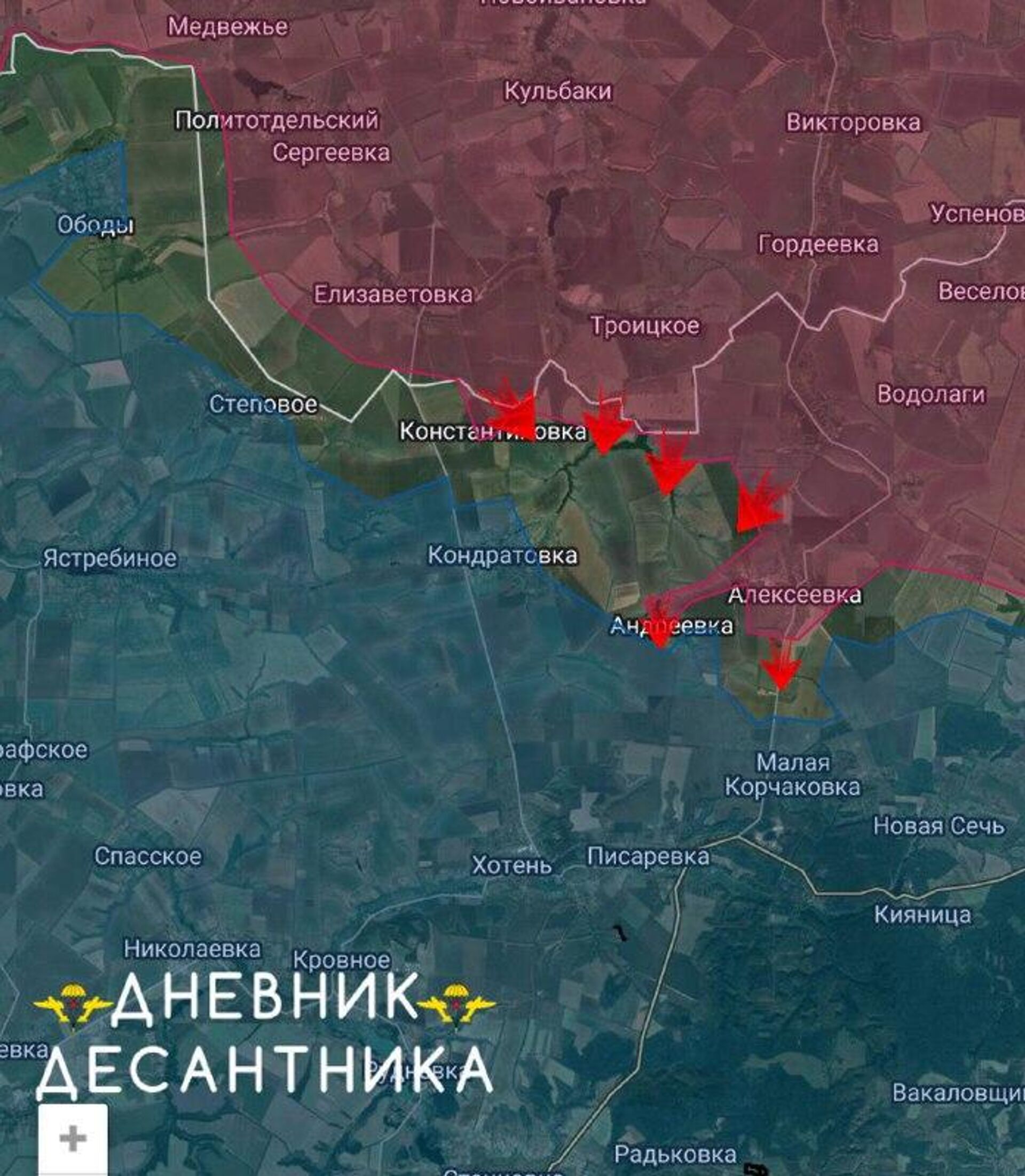 Ситуация на Сумском направлении - РИА Новости, 1920, 25.12.2025