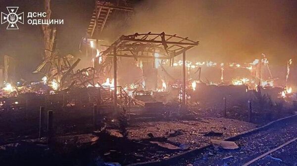 ‼ Ночью Армия РФ нанесла удары по портовой и промышленной инфраструктуре Одесской области