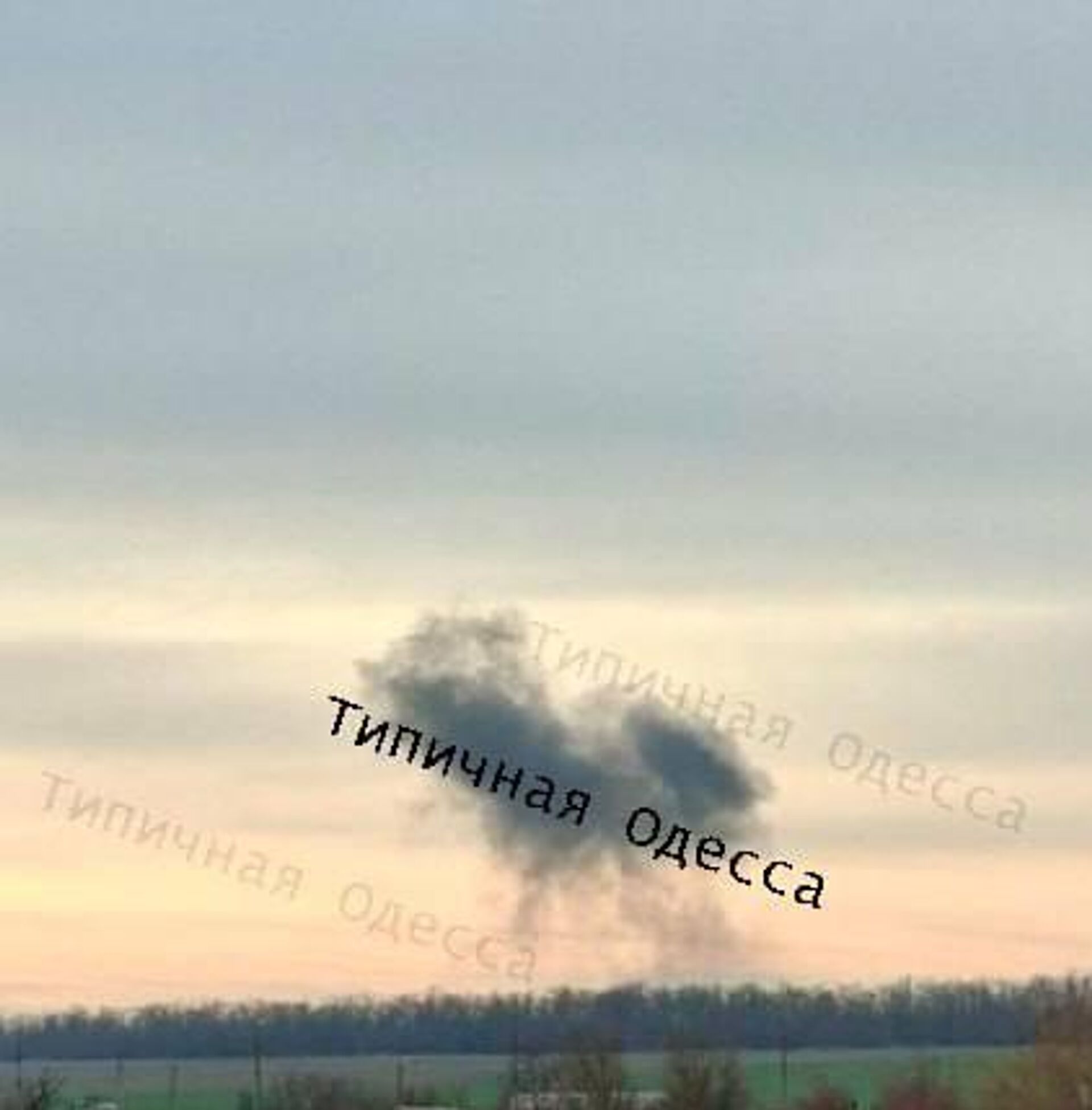 Кадры прилета в районе Овидиополя Одесской области - РИА Новости, 1920, 26.12.2025