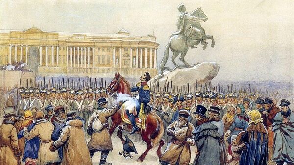 Василий Перов Восстание декабристов, конец 1870-х — начало 1880-х гг.