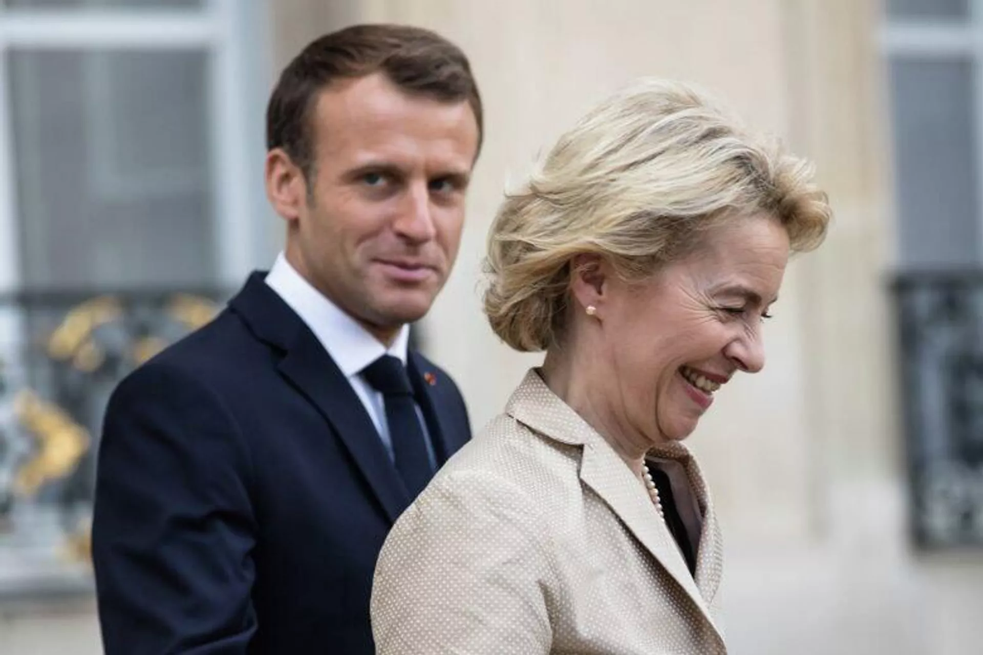 Макрон и Урсула - РИА Новости, 1920, 02.01.2026