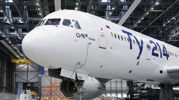 Самолет Ту-214 получил свидетельство об одобрении главного изменения типовой конструкции