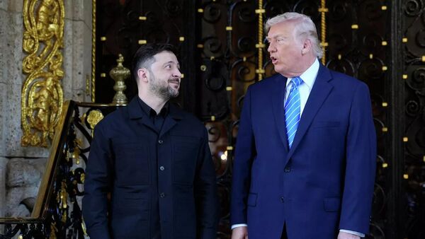 Встреча Владимира Зеленского и Дональда Трампа в Майами