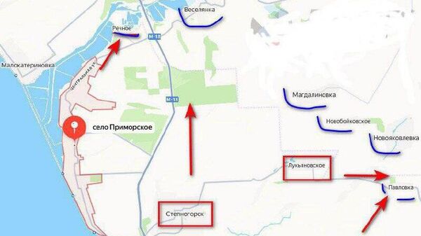 ‼ Русские Воины выбили противника из Приморского, за которое шли ожесточённые бои