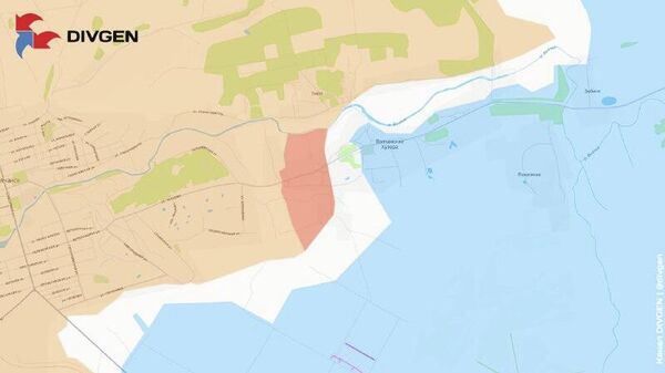 О продвижении ВС РФ в Волчанских хуторах Харьковской области сообщает Divgen