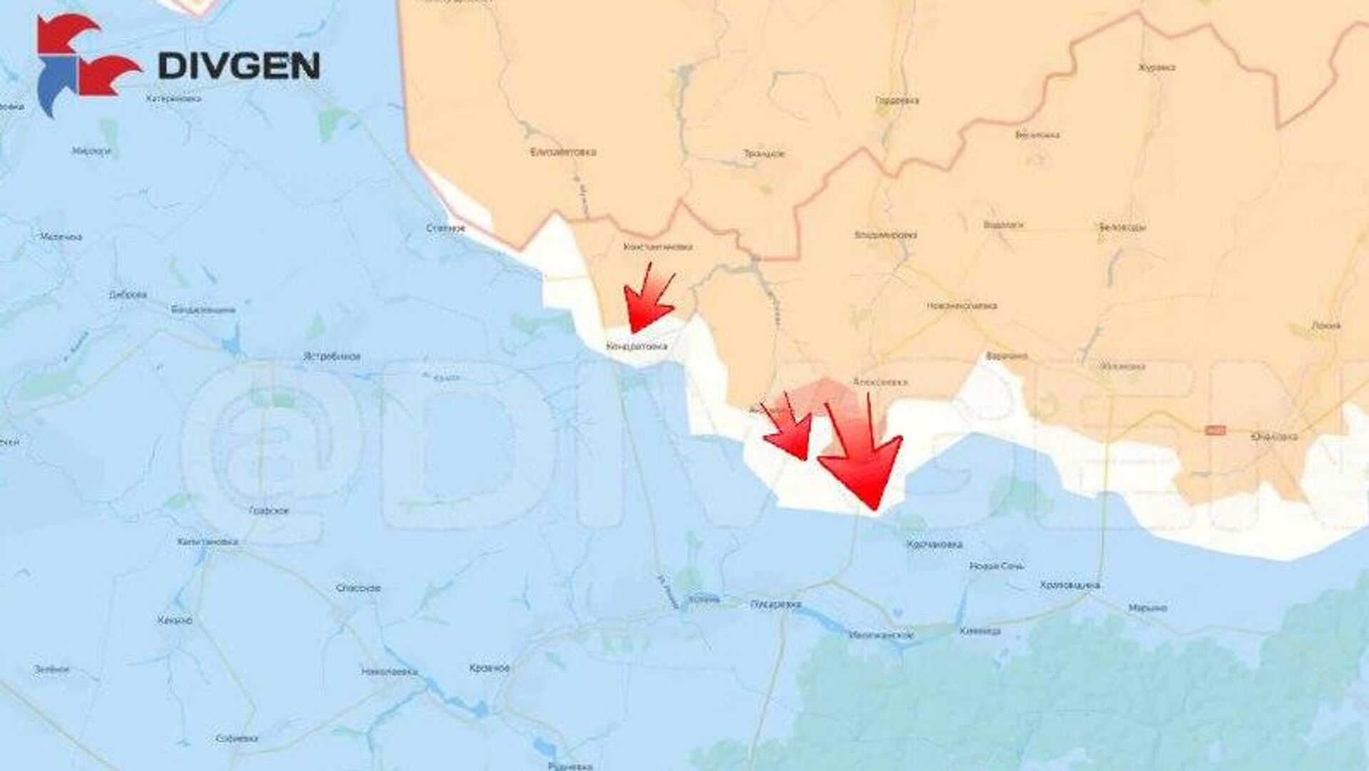 ‼ Сумское направление - РИА Новости, 1920, 01.01.2026