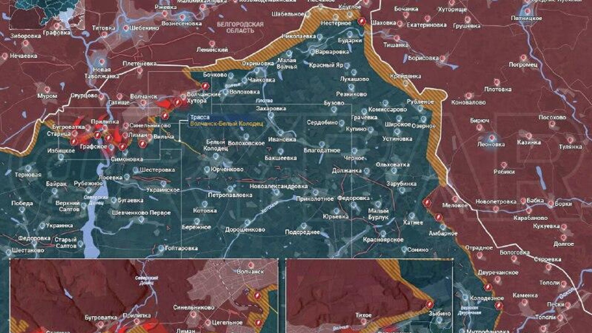 Российские войска продолжают продвижение на Бурлукском направлении, фиксируя успехи на флангах Волчанска - РИА Новости, 1920, 01.01.2026