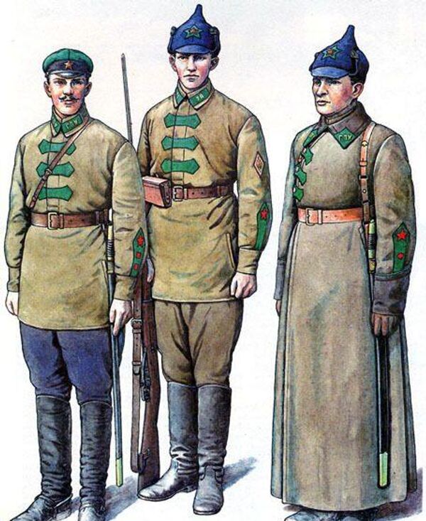 Униформа советских пограничников, 1923 год