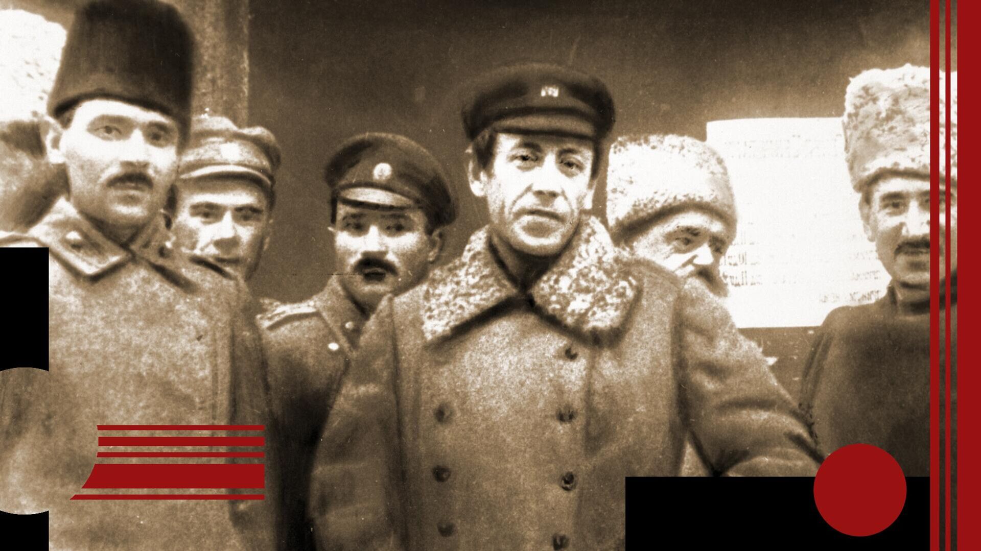 Семен Петлюра со своим штабом - РИА Новости, 1920, 20.09.2024