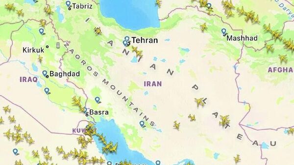 Иран закрыл воздушное пространство для полетов авиации со стороны Ирака