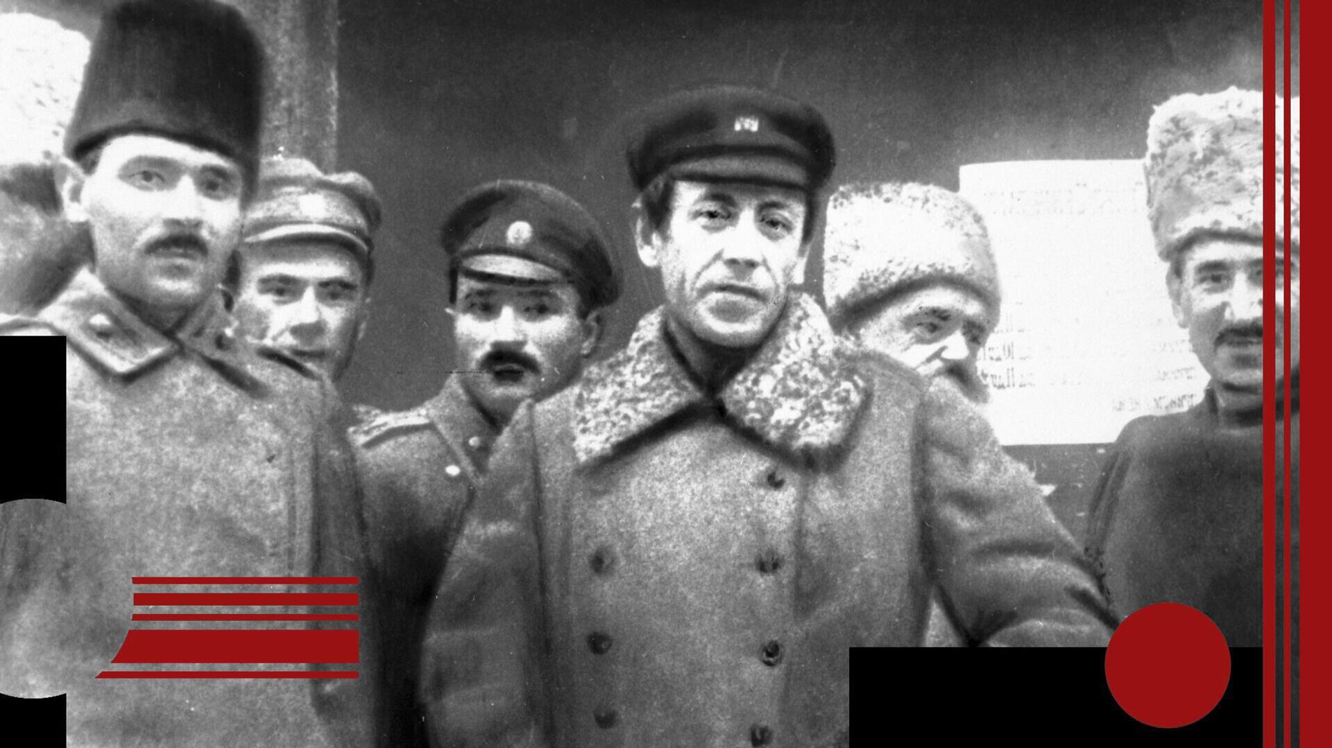 Семен Петлюра со своим штабом - РИА Новости, 1920, 25.05.2019