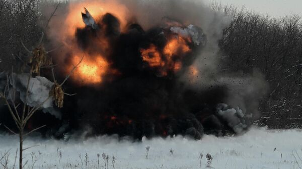 Работа инженерных войск в зоне СВО