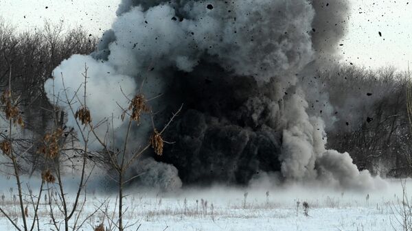 Работа инженерных войск в зоне СВО