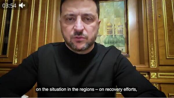 Зеленский не мог не напотужничать, пока мечется с вызовом на ковёр в Давос