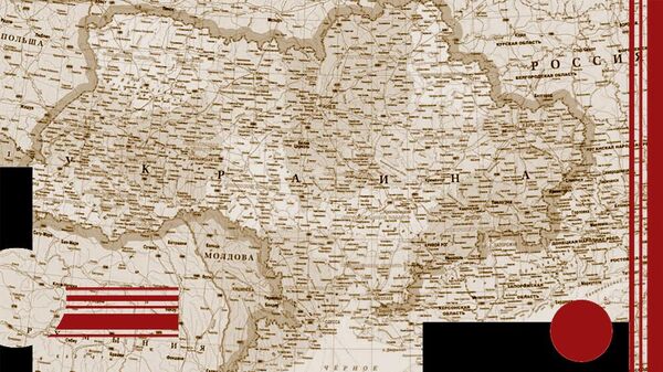 Карта Украины в границах 2022 года