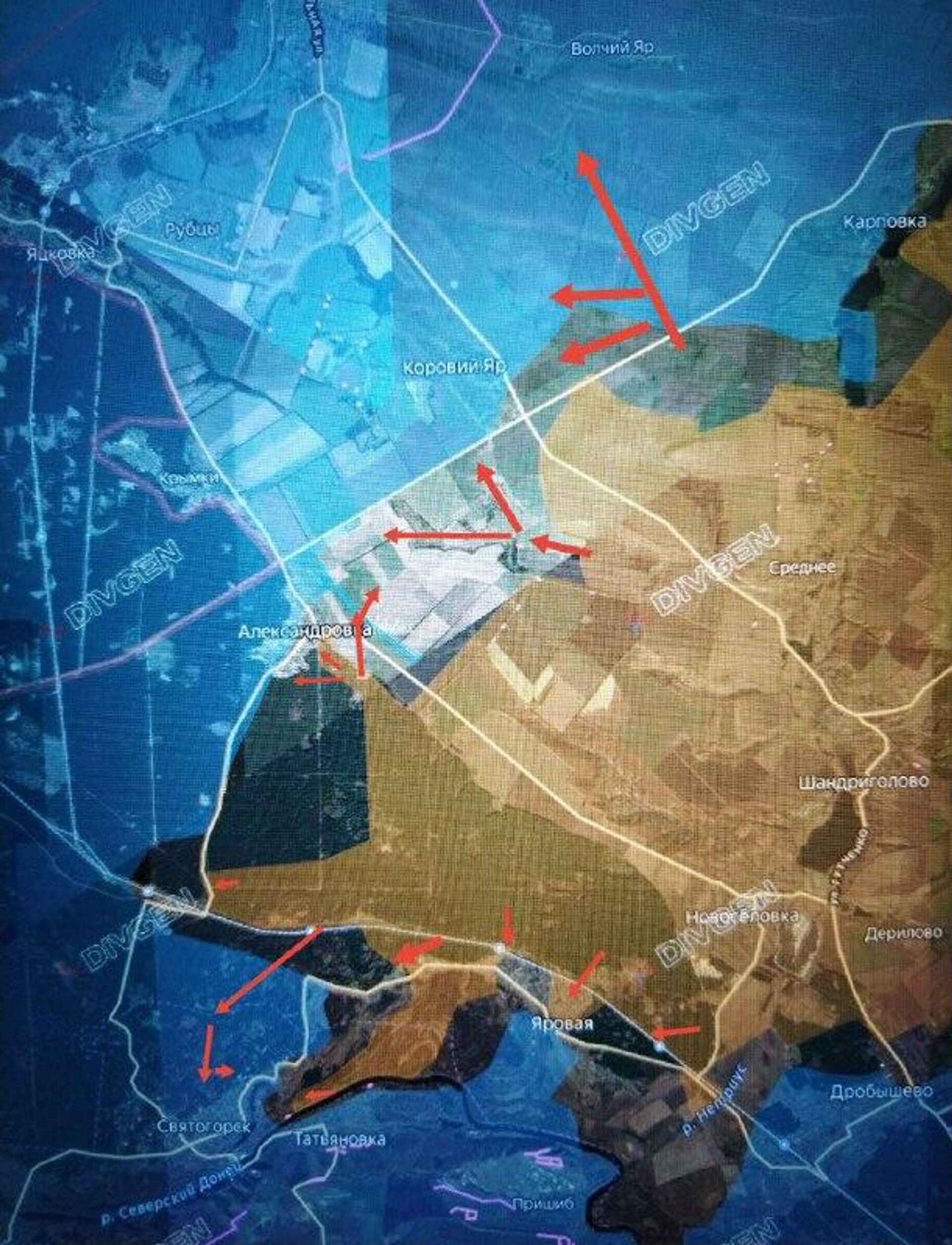 ‼ Изюмское направление - РИА Новости, 1920, 23.01.2026