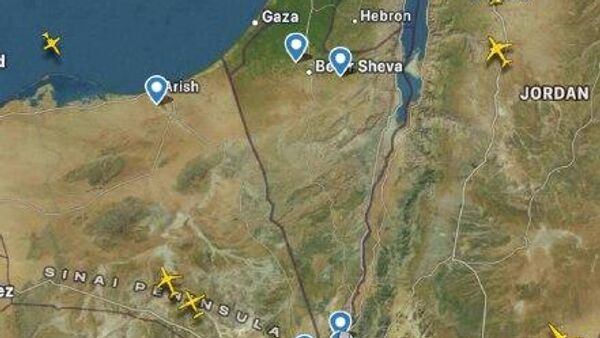 ‼ Гражданские самолеты разворачиваются, покидая воздушное пространство Израиля