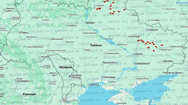 В небе над Украиной около 35 Гераней