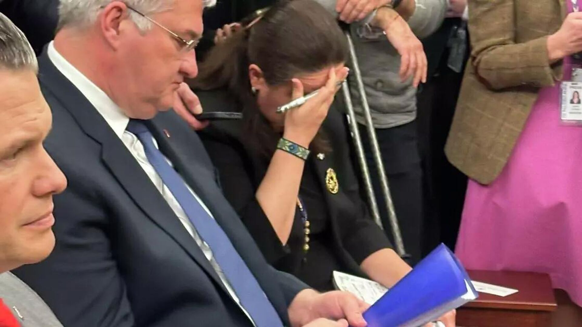 Маркарова и её реакция - РИА Новости, 1920, 24.01.2026