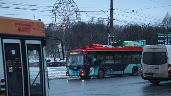 Троллейбус в Мурманске