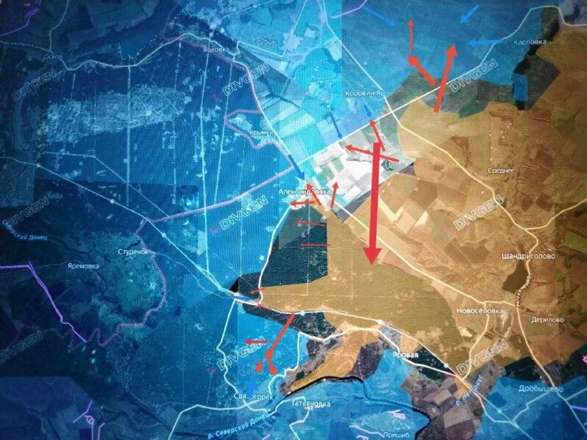 Обстановка на Изюмском направлении - РИА Новости, 1920, 26.01.2026