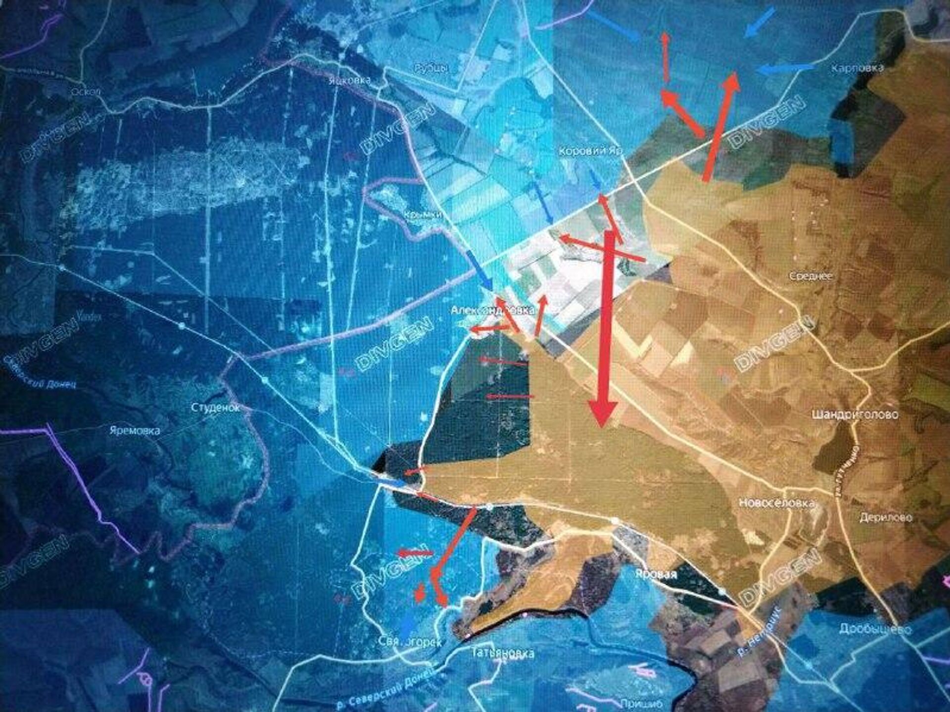 Обстановка на Изюмском направлении - РИА Новости, 1920, 26.01.2026