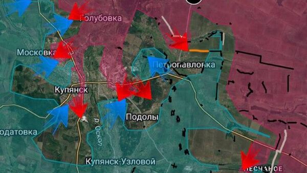 ‼ Обстановка на Купянском направлении