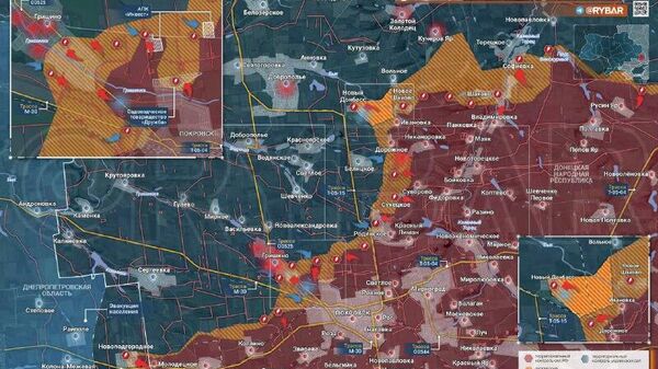 Обстановка на Добропольском направлении