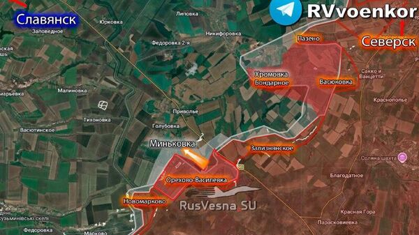ВС РФ продолжают рваться к Славянску: наши закрепляются в Миньковке, — пишут Военкоры русской весны