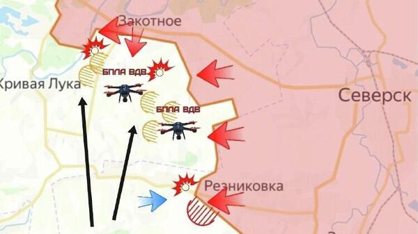 ‼ Славянское направление, включая Северский участок