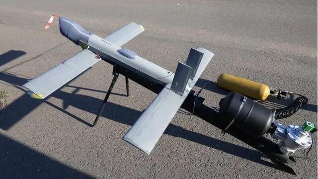 © telegram ukr_2025_ru / Российские войска начали использовать в Харьковской области дроны-камикадзе V2U: они работают на искусственном интеллекте и могут сами выбирать цели и атаковать их Как Британия обменяла