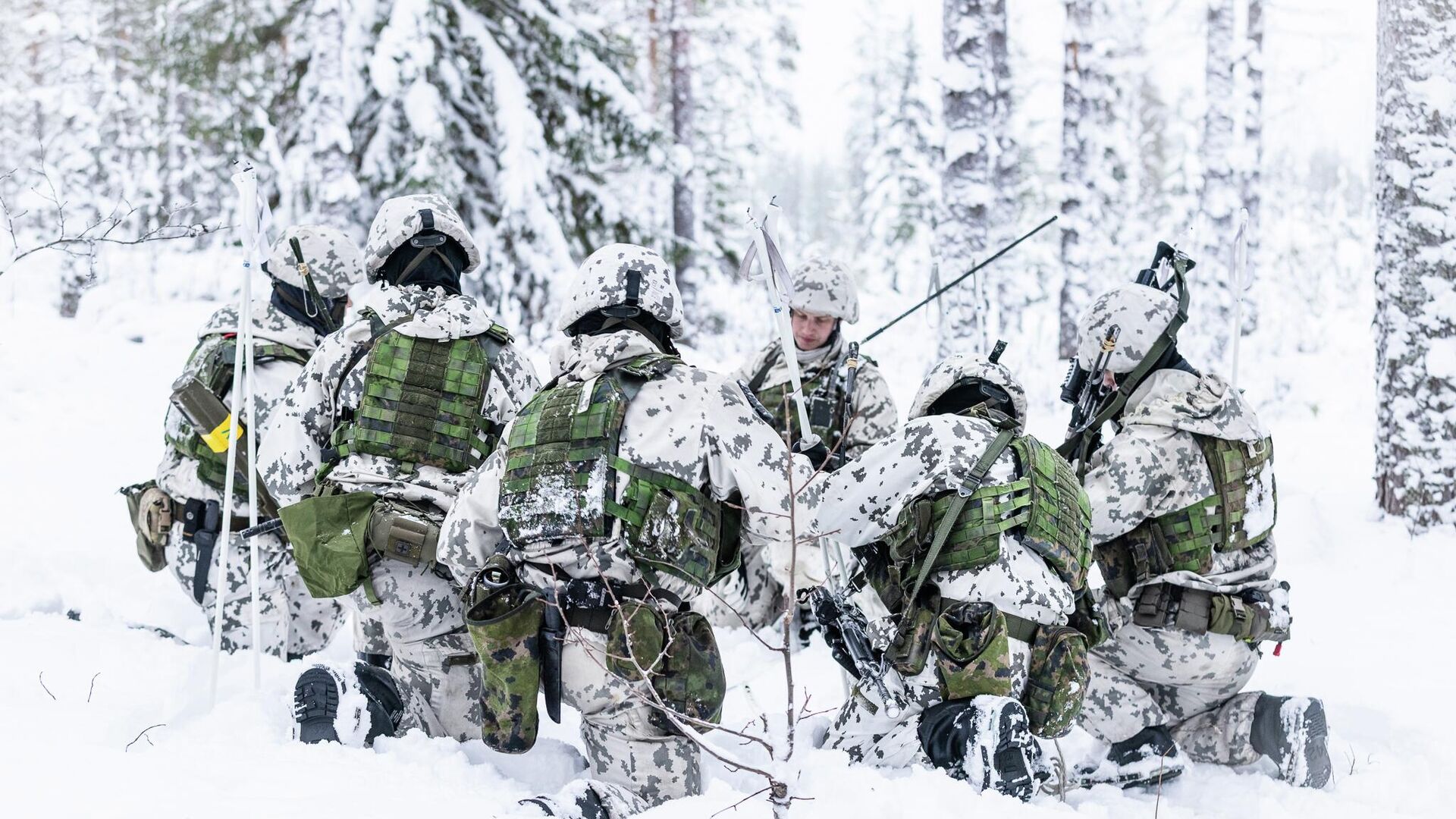 военнослужащие ВС Финляндии - РИА Новости, 1920, 01.02.2026
