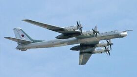 Украинские ТГ-каналы заявляют, что сейчас в небе уже три стратегических бомбардировщика Ту-95МС ВКС РФ Украинские ТГ-каналы заявляют, что сейчас в небе уже три стратегических бомбардировщика Ту-95МС ВКС РФ