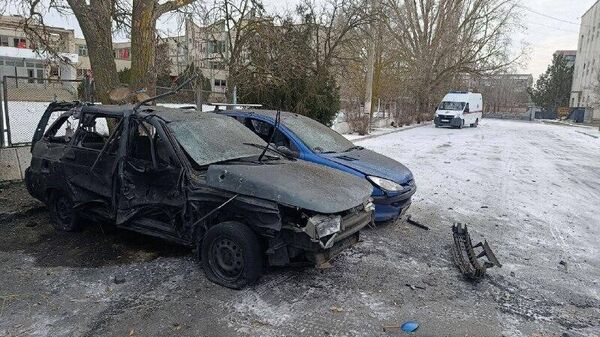 Сегодня утром Новая Каховка подверглась подлому артиллерийскому обстрелу со стороны ВСУ