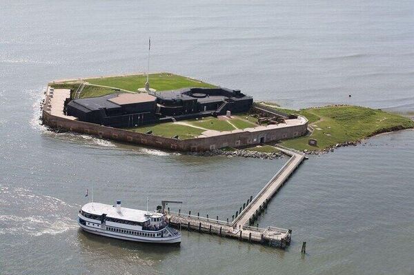 Форт Самтер - место начала Гражданской войны в США