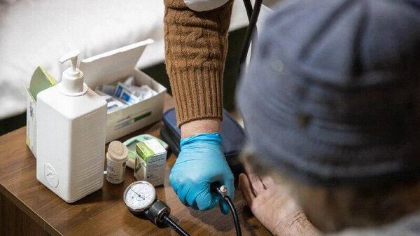 В Запорожской области развернуты пункты временного размещения жителей освобождённых от киевского нацизма населённых пунктов Донецкой Народной Республики