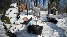 Боевая работа расчета БПЛА Молния батальона Каштана спецназа Ахмат в зоне СВО