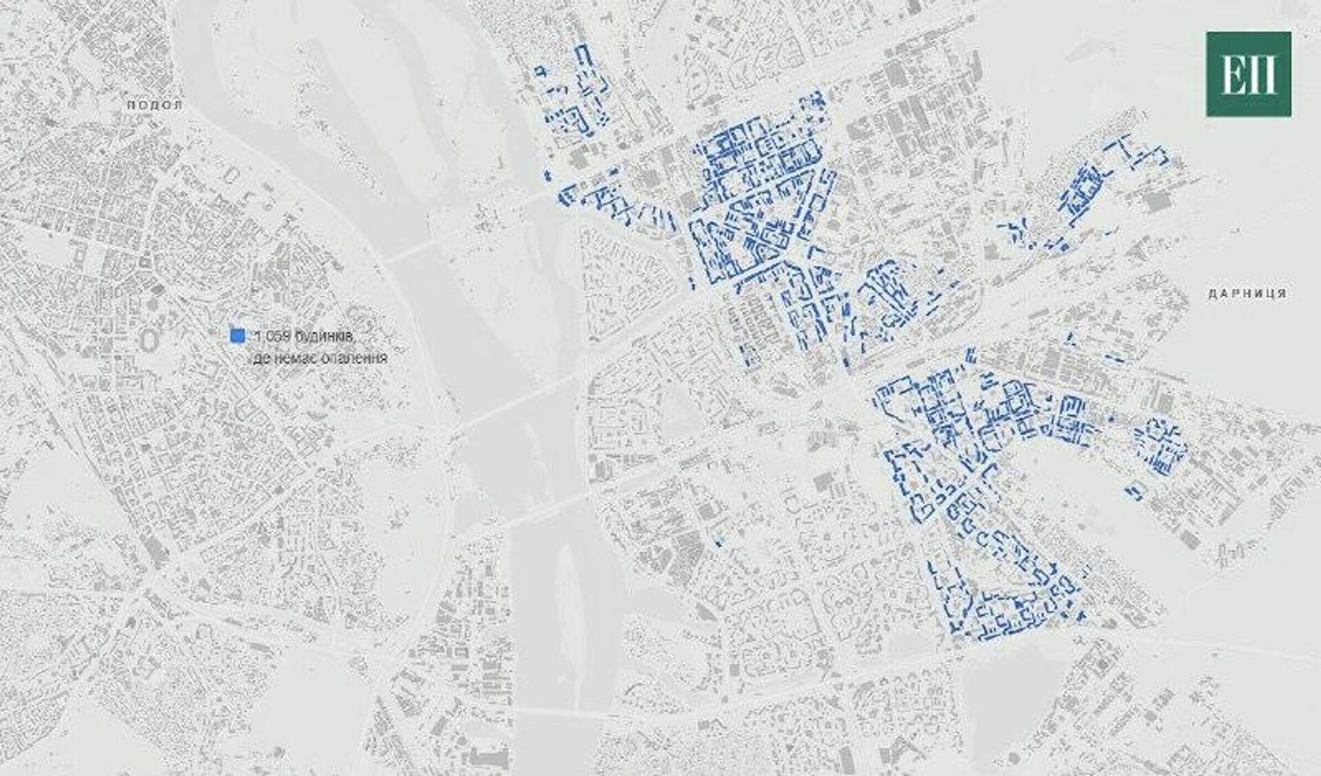 Украинские ресурсы публикуют карту с домами, которые останутся без отопления на всю оставшуюся зиму - РИА Новости, 1920, 05.02.2026