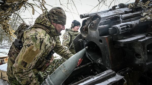 Боевая работа артиллерии спецназа Ахмат МО РФ на Сумском направлении