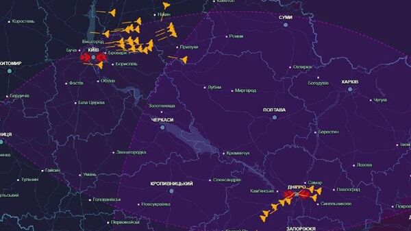 Вражеские каналы публикуют карту с приблизительным местоположением Гераней
