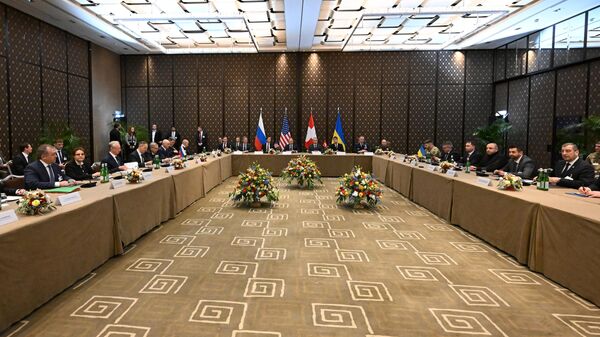 Трехсторонние переговоры РФ, США и Украины в Женеве