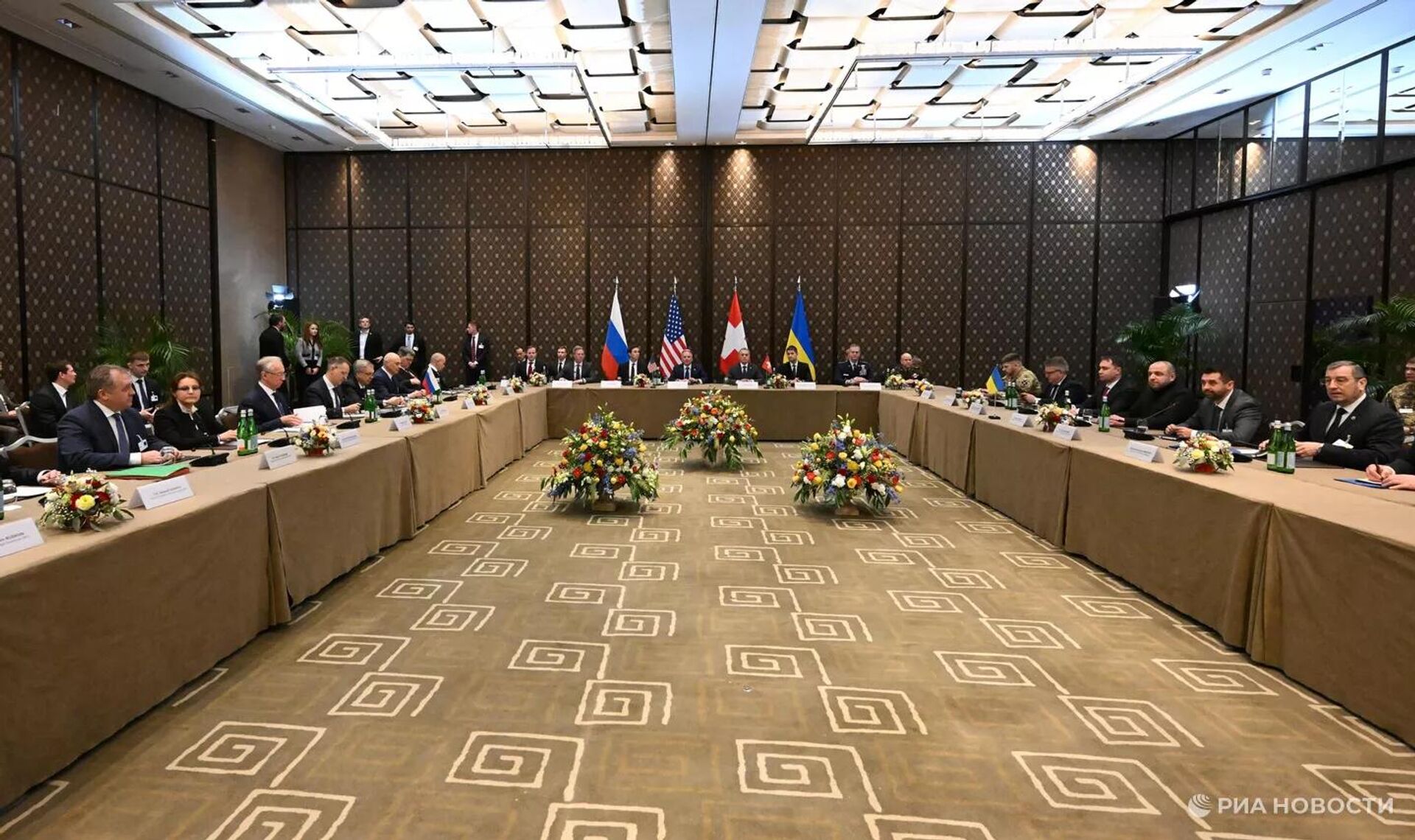 Участники трехсторонней встречи делегаций России, США и Украины в Женеве - РИА Новости, 1920, 18.02.2026