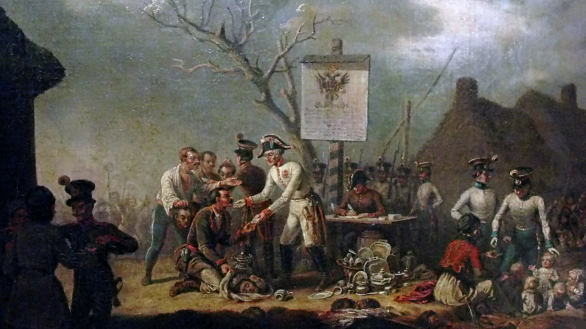 Ян Левицкий Галицкая резня, 1871 год - РИА Новости, 1920, 19.02.2026