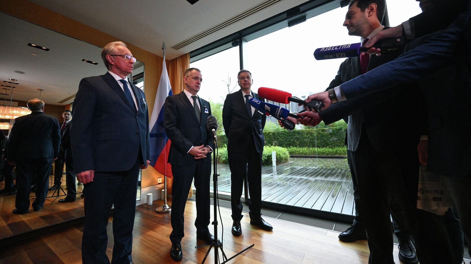 Трехсторонние переговоры РФ, США и Украины в Женеве - РИА Новости, 1920, 22.02.2026