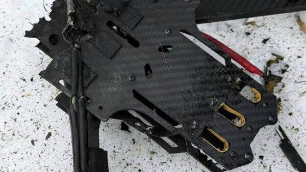 Сегодня впервые российский FPV дрон на оптоволокне долетел до Харькова