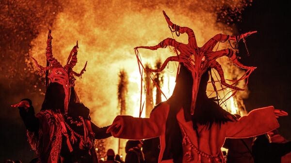 Празднование Масленицы в России