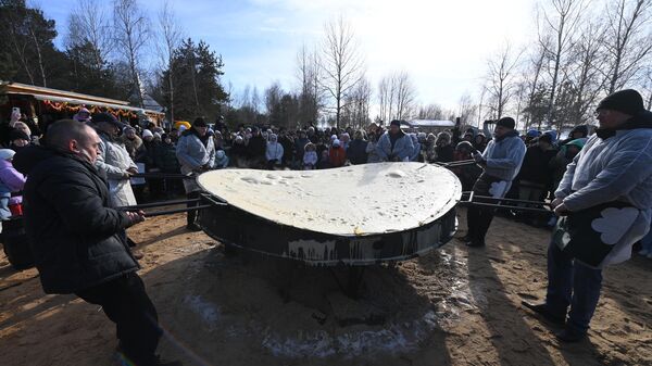 Празднование Масленицы в Белоруссии
